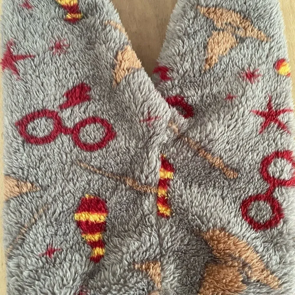 Harry Potter pants baby  fleece grey gryffindor 0-3 month sleep pants